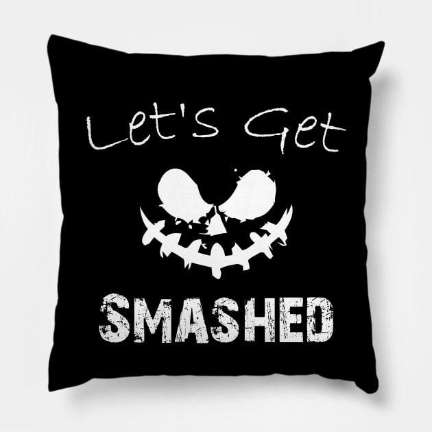 Lets Get Smashed Pillow by kirayuwi