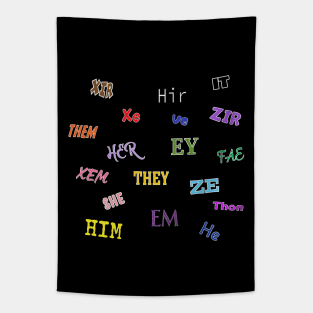 Pronoun Cluster Tapestry