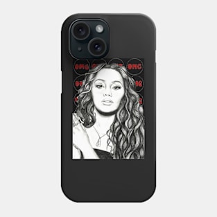 Leigh Anne Pinnock OMG drawing Phone Case