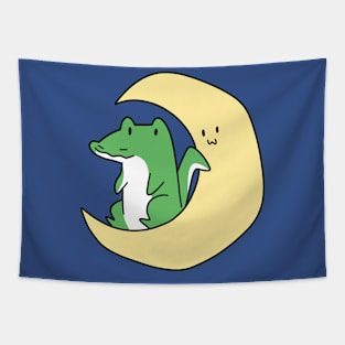 Crecent Moon Alligator Tapestry