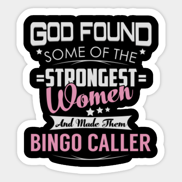 woman bingo caller