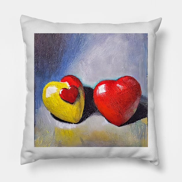 you and me Pillow by bogfl
