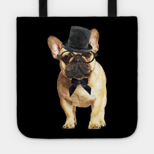 french bulldog funny dog Tote