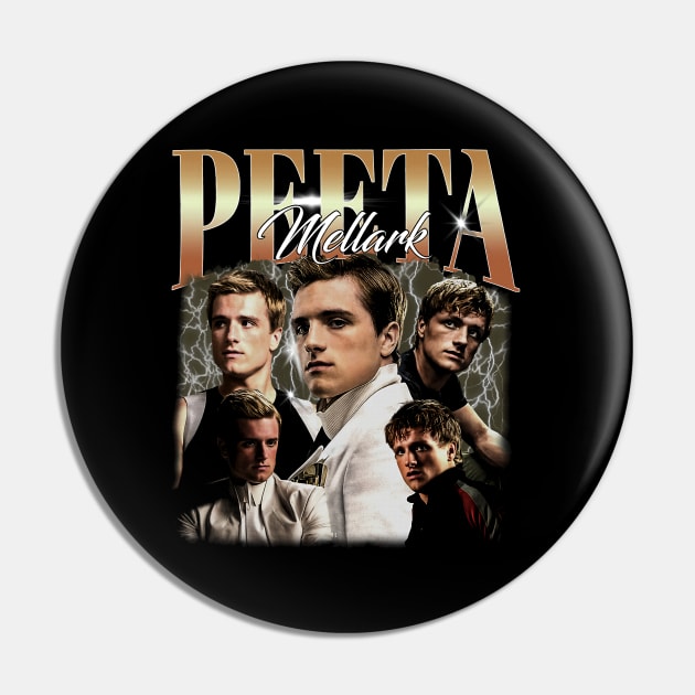 Peeta Mellark Vintage Pin by miraimanda