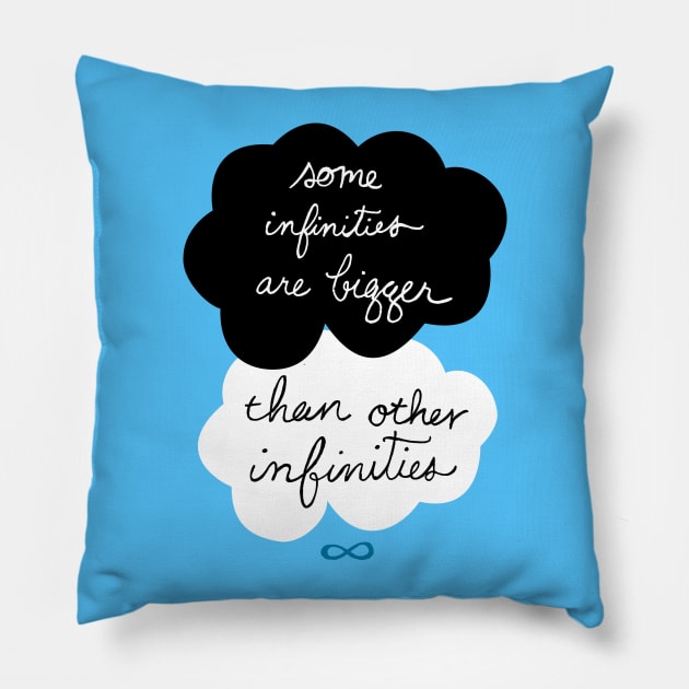 The Fault In Our Stars Some Infinities Shirt Pillow by adorpheus