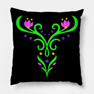 Princess Rosemaling Pillow