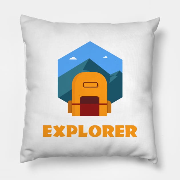 Explorer Pillow by Shahubaucha11