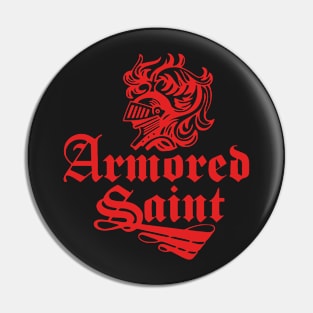 armored saint Heavy Metal rock band Pin