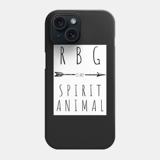 RBG is my Spirit Animal gifts for Strong Women Phone Case