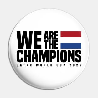 Qatar World Cup Champions 2022 - Netherlands Pin