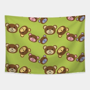 Seamless Bear Tapestry