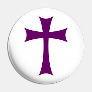 Templar Cross Pin