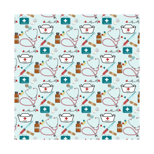 Nurse Pattern T-Shirt