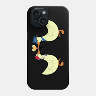 Geese in love Phone Case