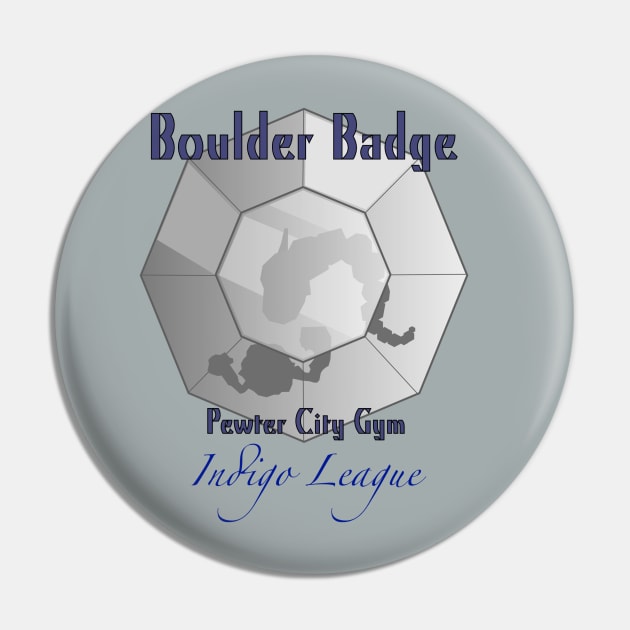 Boulder Badge Pin by tweimer