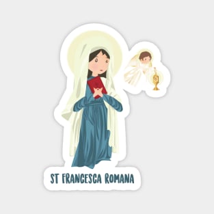 Saint Frances of Rome Magnet