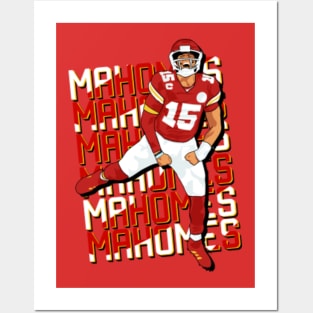 Patrick Mahomes Go Deep Kansas City Chiefs Official NFL Football Wall  Poster - Costacos 2022