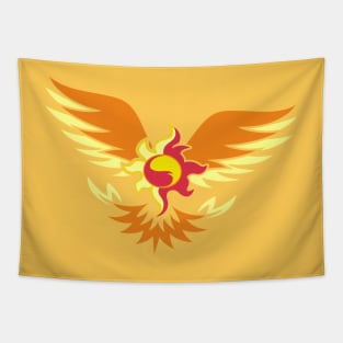 Sunset Shimmer Pheonix Cutiemark! Tapestry