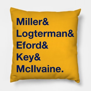 Marquette 1994 - Navy Pillow