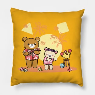 Rillakuma Luau Pillow