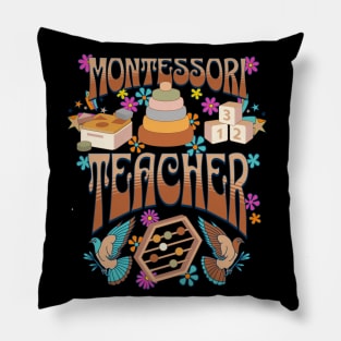 Montessori Teacher Pillow