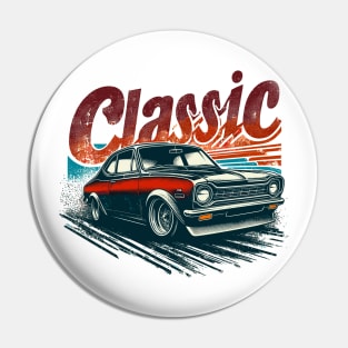 Classic car Pin