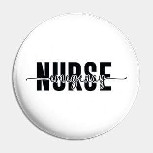 ER Nurse Emergency Room Nurse School women nursing Pin