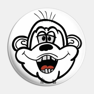 Monkey Head Pin