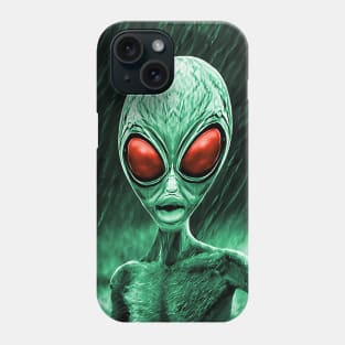 Planet X Aliens Sci-Fi NFT Collection Phone Case