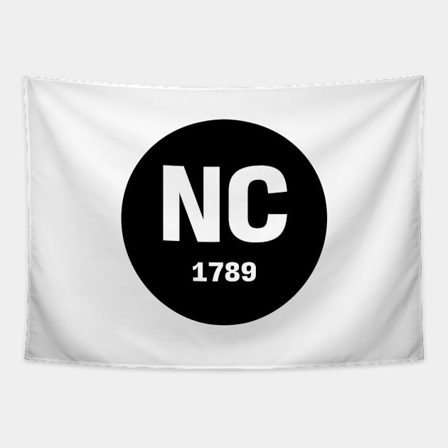 North Carolina | NC 1789 Tapestry by KodeLiMe