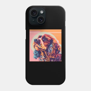 Sussex Spaniel in 80's Phone Case