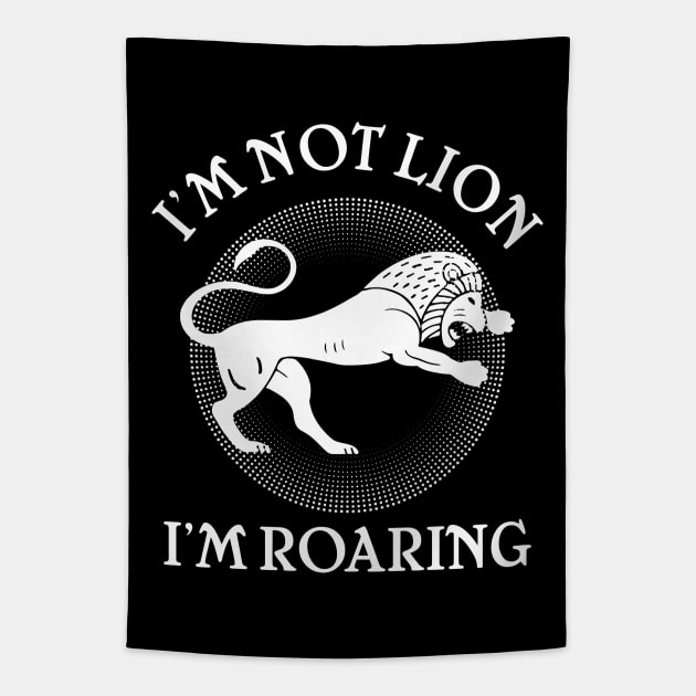 I'm Not Lion Tapestry by TaliDe