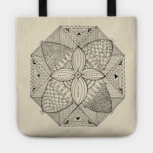 Mandala Pineapple Tote