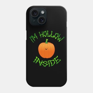 Tiny Face Pumpkin meme hollow inside Halloween Phone Case