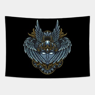 Dark queen wings Tapestry