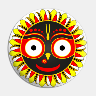 Smiling jaganath sun. Pin