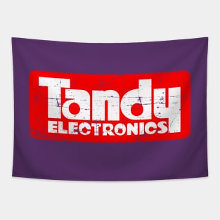 Tandy Electronics Logo Tapestry