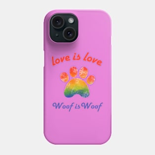 Pride Paw Phone Case