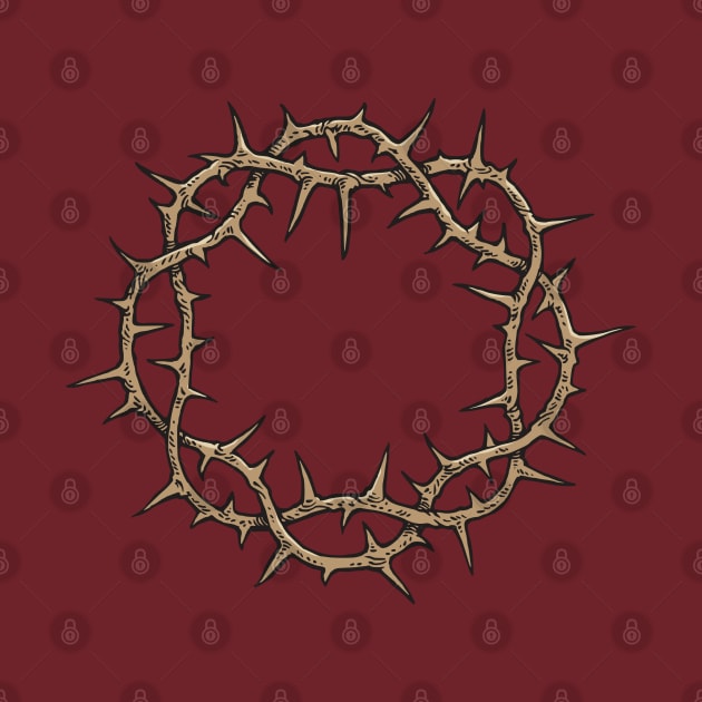 Crown of Thorns Jesus Christ by Beltschazar