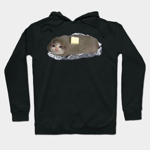 Baked Potato Cat Meme Hoodie Teepublic