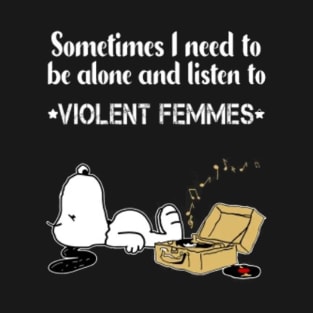 Violent Femmes // Aesthetic Vinyl Record // T-Shirt T-Shirt