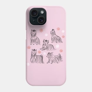 Yorkshire Terriers Phone Case