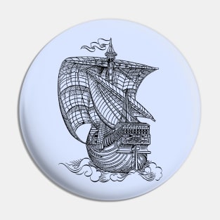 Shiver Me Timbers Pin