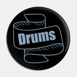 Drums Pin