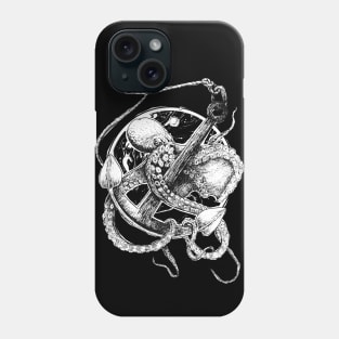 Octopus anchors away modern design Phone Case