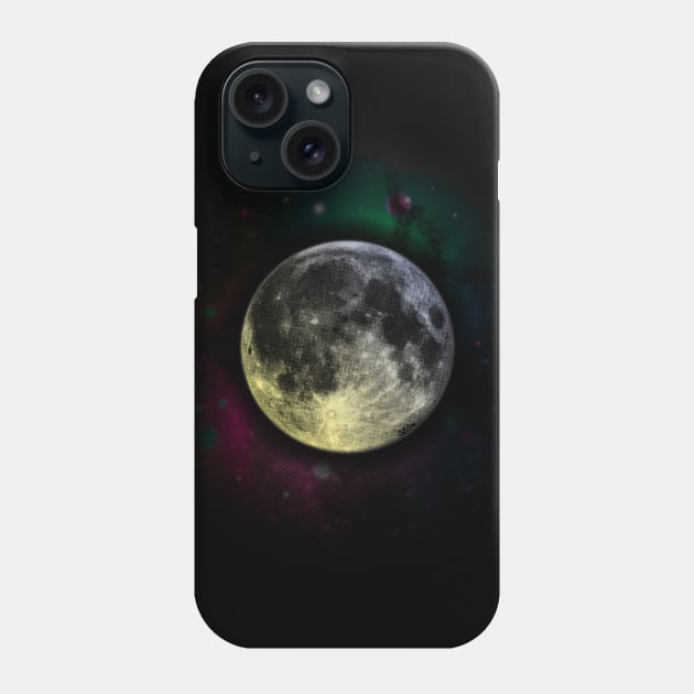 Rainbow Celestial Moonbow Luna Phone Case by meownarchy