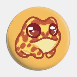 Yellow Froggy Pin