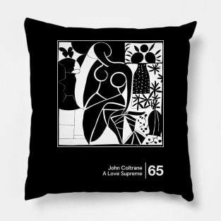 A Love Supreme - Minimal Style Graphic Artwork Pillow