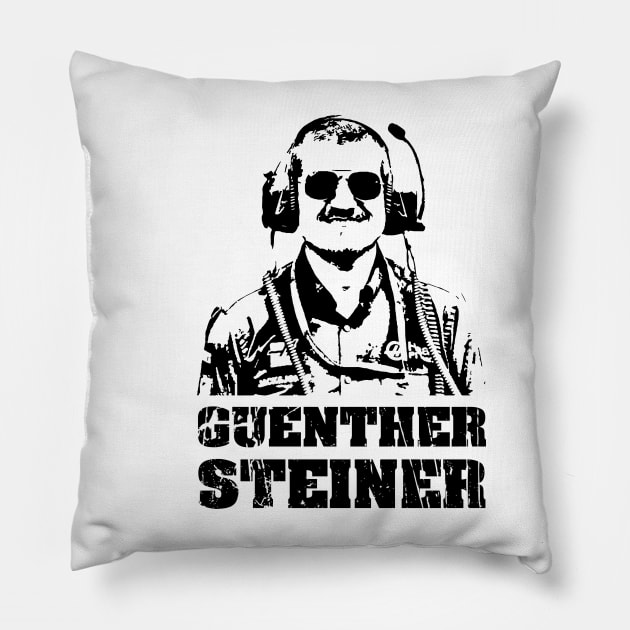 guenther steiner Pillow by Color-Lab