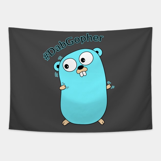 Dab Gopher Tapestry by nightelf